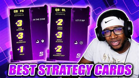 For more information, check out our article on Free Agency: Part 1 - Part 2. . Best strategy cards madden 23